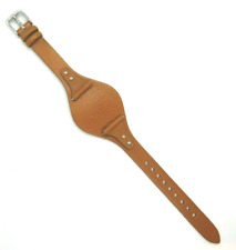 Fossil Original Replacement Leather Strap ES4046 Watch Band Brown With Pad 18 Mm