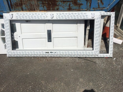 Upvc door - front, back