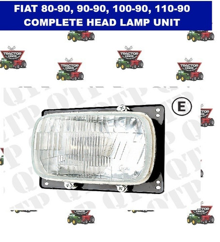 Fiat tractor front - front, lamp