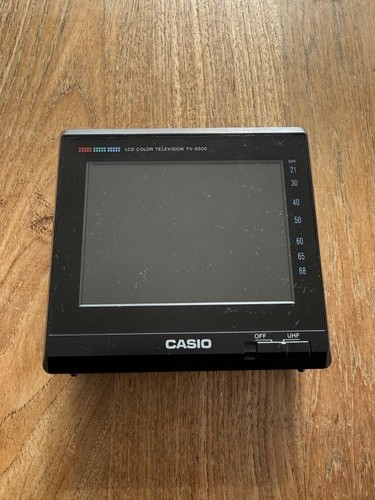 Casio 8500v vintage - casio, tv-8500v