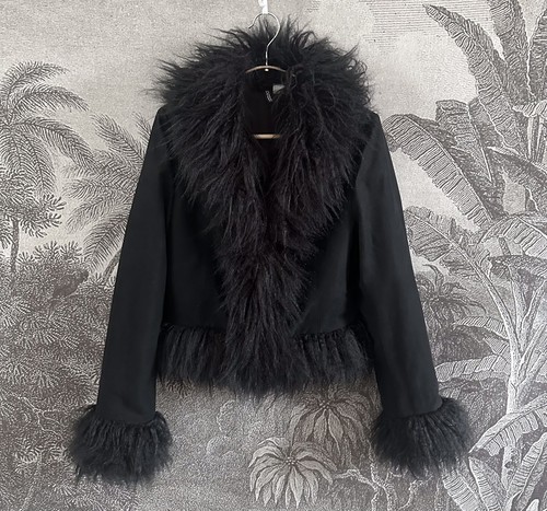 Amazing afghan coat black - amazing,