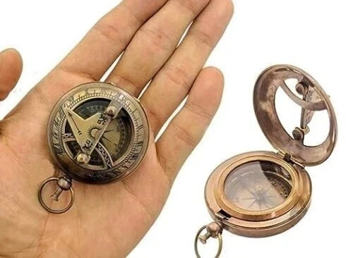 Brass sundial new designed - brass,