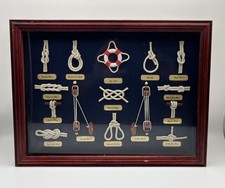 40x30cm Framed Nautical Knots