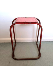 Mid 20th century red metal and