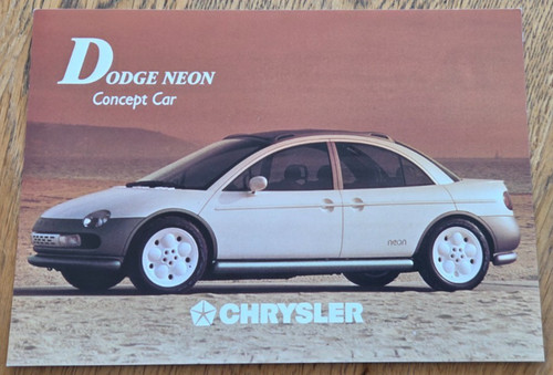 Dodge neon concept car - dodge,