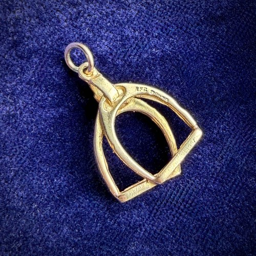 Vintage 9ct gold horse - vintage,