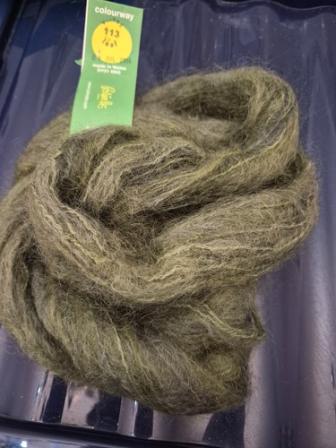 Colinette mohair velvet leaf - (,