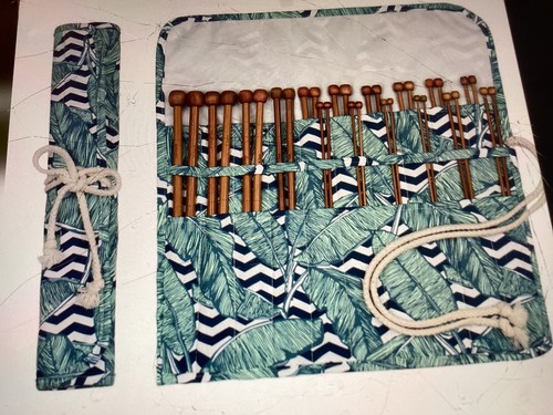 Bamboo knitting needle set - bamboo,
