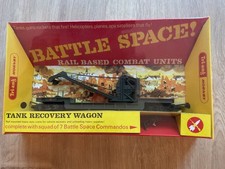 Triang hornby battle space tank recovery wagon sealed in box