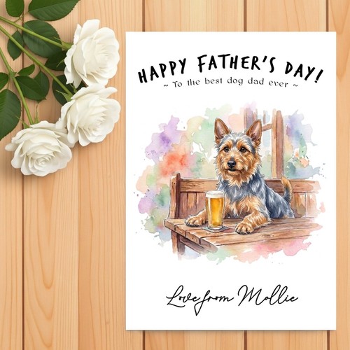 Australian terrier father - terrier, father’s