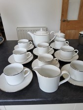 Royal Worcester Classic Platinum Tea Set