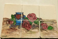 Reclaimed Hand Painted Floral