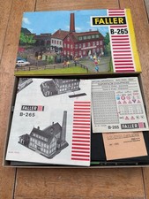 FALLER -GERMANY-HO-MODEL B265- RAILWAY DIORAMA SCENERY- OLD FACTORY BUILDING 