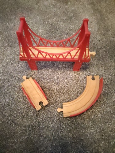 Wooden train set - wooden,