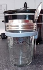 Small kilner jar with spoon