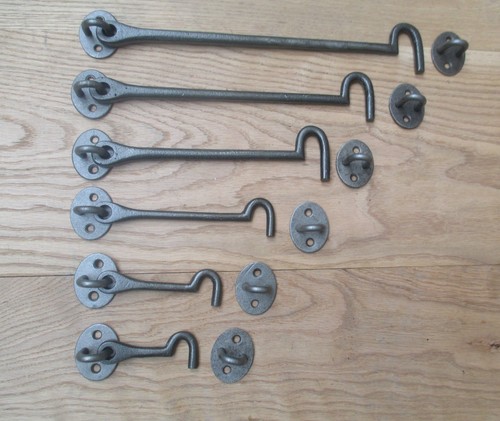 Cast iron rustic - cabin, hook