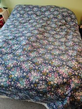 Bedspread pink Flower Navy