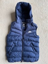 Nike boys padded gilet jacket size Large 147-158 cm VGC