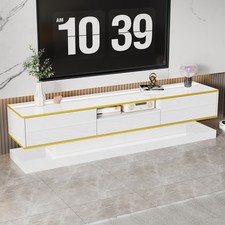 High Gloss White TV Cabinet