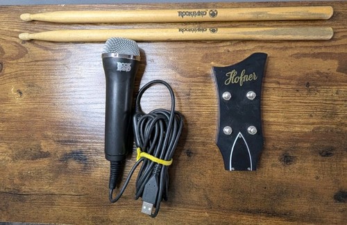 Rock band usb microphone wii - rock,