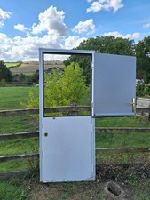 UPVC Exterior Stable Style Door 880 X 219 Including Frame. 6 keys