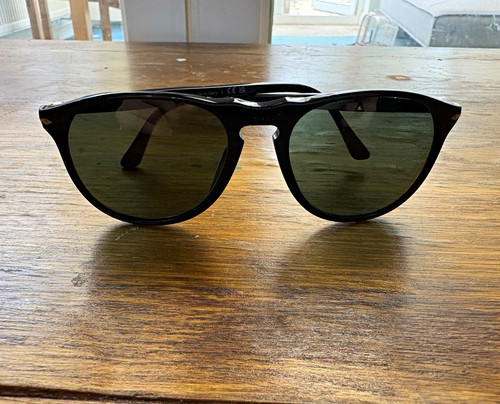 Persol round sunglasses black - persol,
