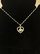 18k Gold Plated Heart Necklace