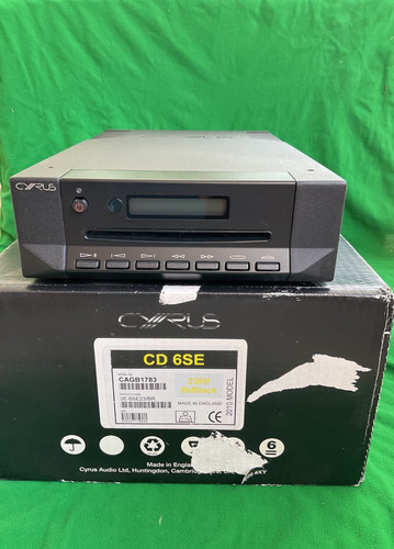 Cyrus cd6 se2 - cd, player