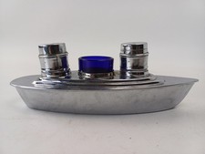 Vtg 1930/40's Art Deco Chrome