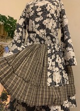 Bohemian Cottagecore Tartan