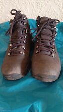 Aldi chocolate brown waterproof walking boots. Unisex. Worn twice. NEED CLEANING