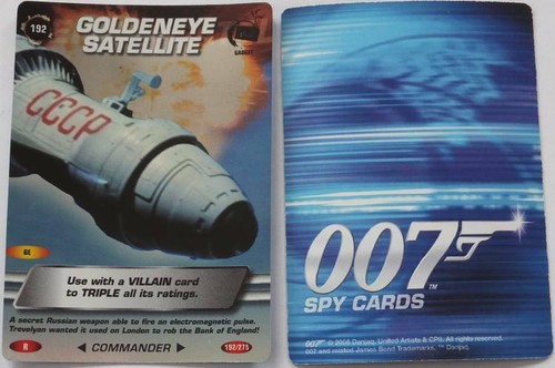 James bond spy cards card - james,
