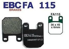 FITS APRILIA RX 50 2006-2014 EBC Rear Disc Brake Pads FA115