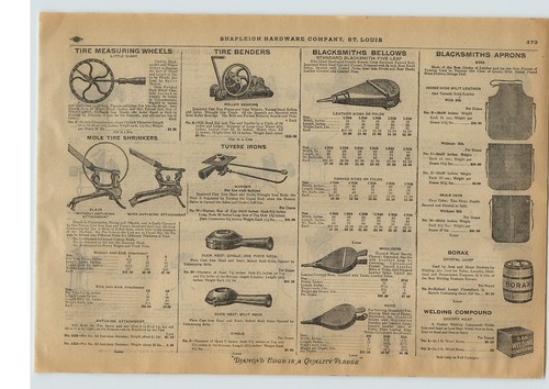 1915 paper pg blacksmith - ad,