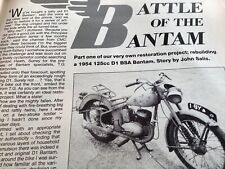 BSA BANTAM D1 RESTO MOTORCYCLE