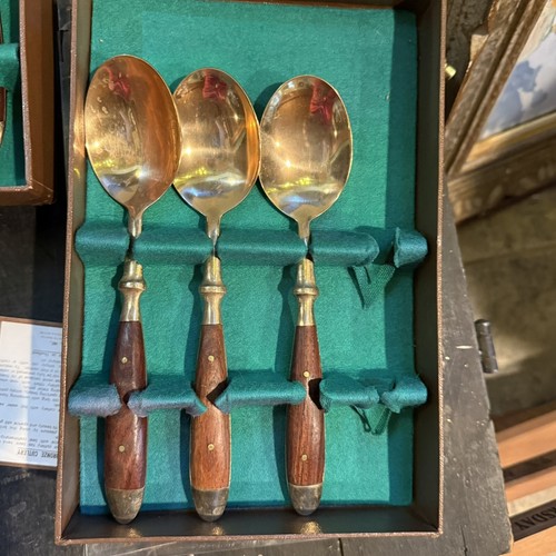 Vintage lot flatware boxed - flatware,