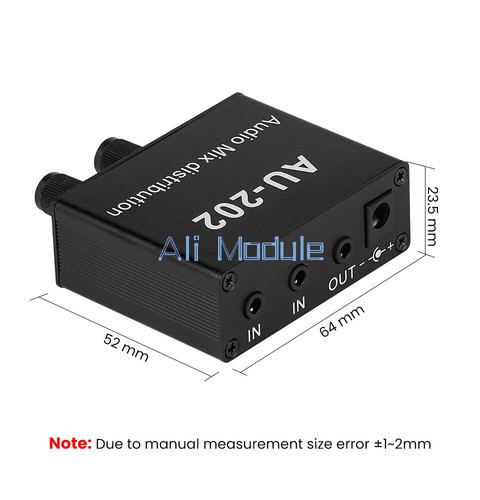 Stereo mixer audio distributor - mixer,