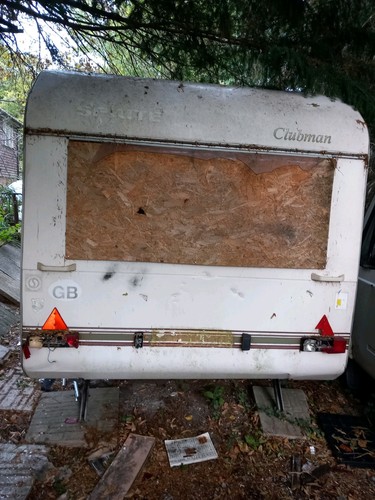 Caravan restoration project - caravan,