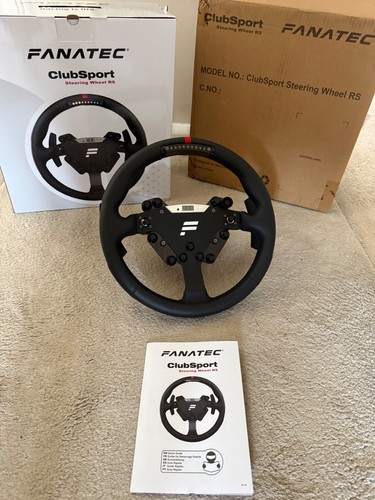 Fanatec clubsport steering - rs,
