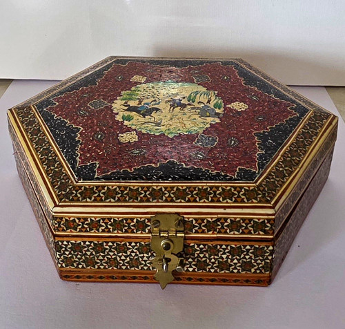 Vintage 1964 persian khatam - vintage,