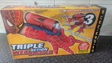 Spiderman 2 2004 Triple Action Web Blaster Toy