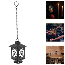 Metal Craft Tea Light Holder Hanging Wind Light Aroma Candle Stand Candlestick