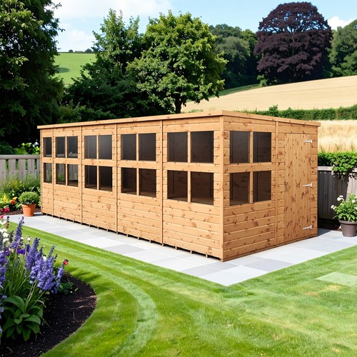Empire pent potting - pent, shed