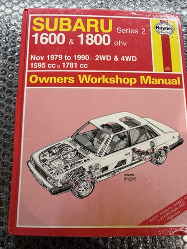 Subaru 1600 1800 - ohv, 1979-1990