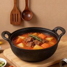 Cast iron shallow - cast, casserole