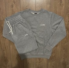 Corteiz Grey Tracksuit Set –