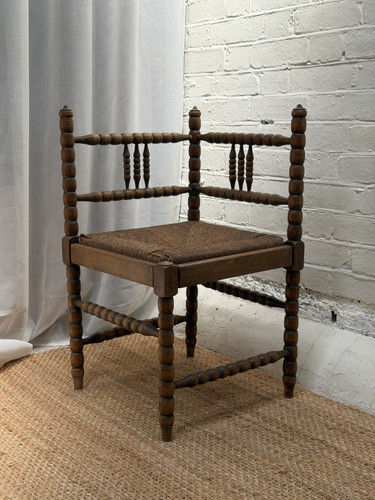 Rush bobbin corner - corner, seat