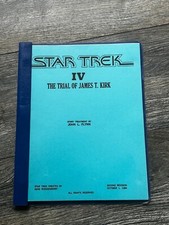 STAR TREK IV Script Trial Of