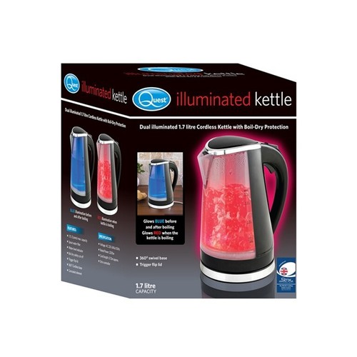 Quest illuminated kettle black - illuminated,