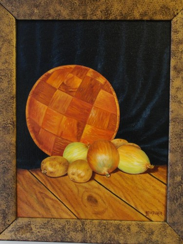 Oil painting canvas - painting,